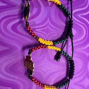 Colorful Braided Friendship Bracelets